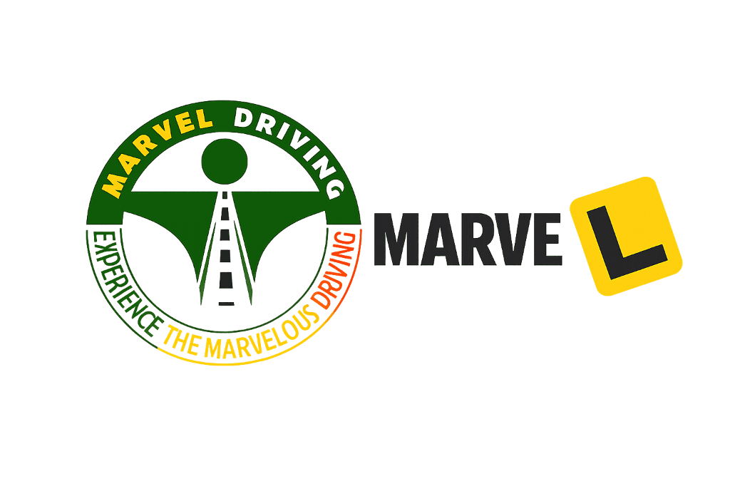 Marvel Driving and Transport Logo